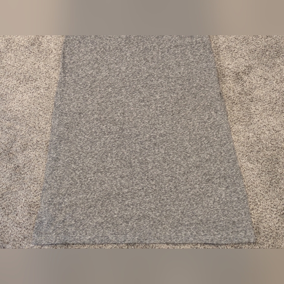 Express Tribal Maxi Tank Dress Grey Silver Sequin Slit Jersey Sleeveless Size XS - Picture 5 of 11